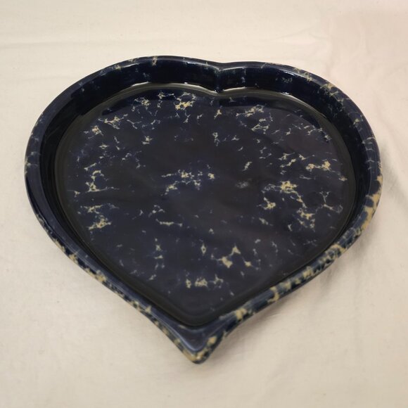 Vtg Bennington Pottery Vermont Set of 3 Heart Shaped Dishes 1948,1949,1950 - Picture 8 of 9